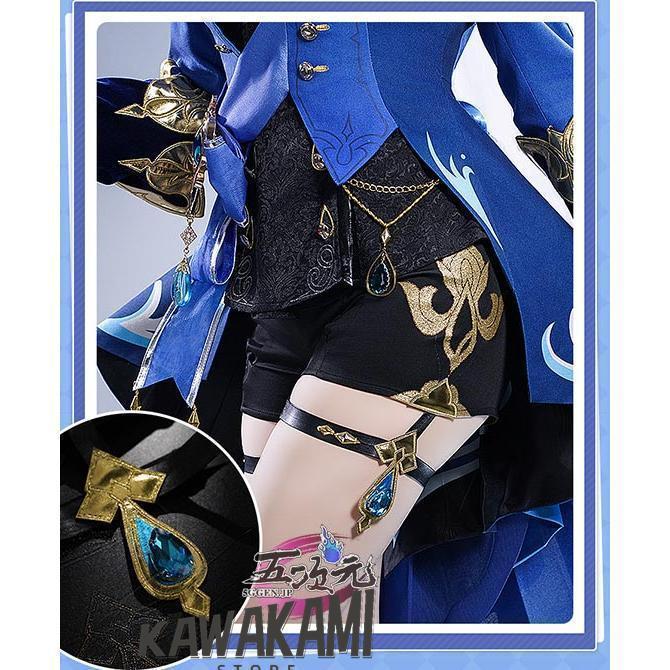 フリーナ 原神 黒 コスプレ フルセット ウィッグ 衣装 ウーシア Amazon.co.jp: 原神 フリーナ/黒フリーナ コスプレ衣装 フル