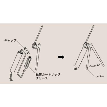 ヤマダ　カートリッジグリースガン　CH400　グリスガン　※個人宅及び沖縄・離島への配送不可 |  | 01