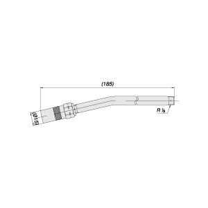 ヤマダ　チャックノズル　CNP-2　　グリスガン用　185mm　※個人宅及び沖縄・離島への配送不可 |  | 01