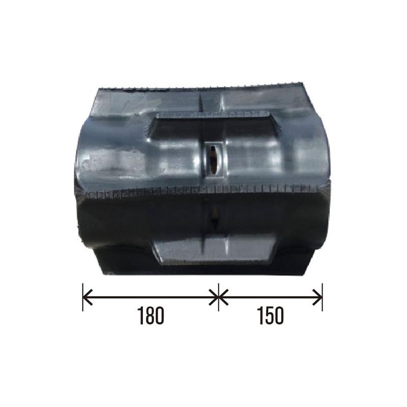 ゴムクローラー　クボタKT250 KT255 KT280 KT285 T240　39リンク　クボタ用　330*84*39 GP338439※個人宅・沖縄・離島配送不可 | 