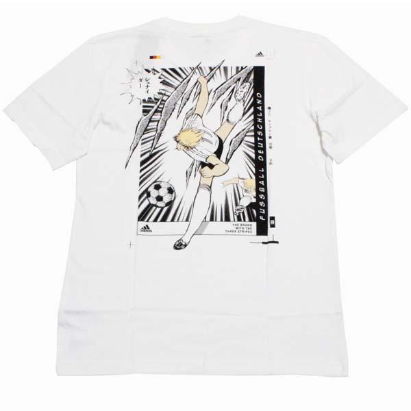 アディダス キャプテン翼 ドイツ代表 半袖 Tシャツ 白 Fq7638 Adidas Tsubasa Germany Tee サッカー キャプツバ 高橋陽一 ネコポス 新品 Adi 4218 エムズカンパニー 通販 Yahoo ショッピング