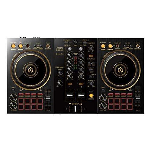 Pioneer DJ パフォーマンスDJコントローラー DDJ-400-N（限定ゴールド