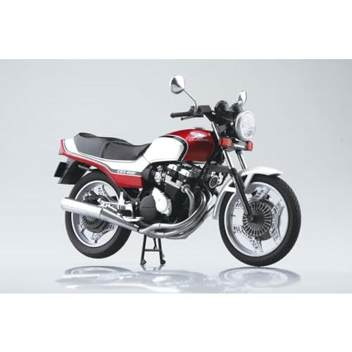 青島文化教材社 スカイネット 1/12 完成品バイク Honda CBX400F パール