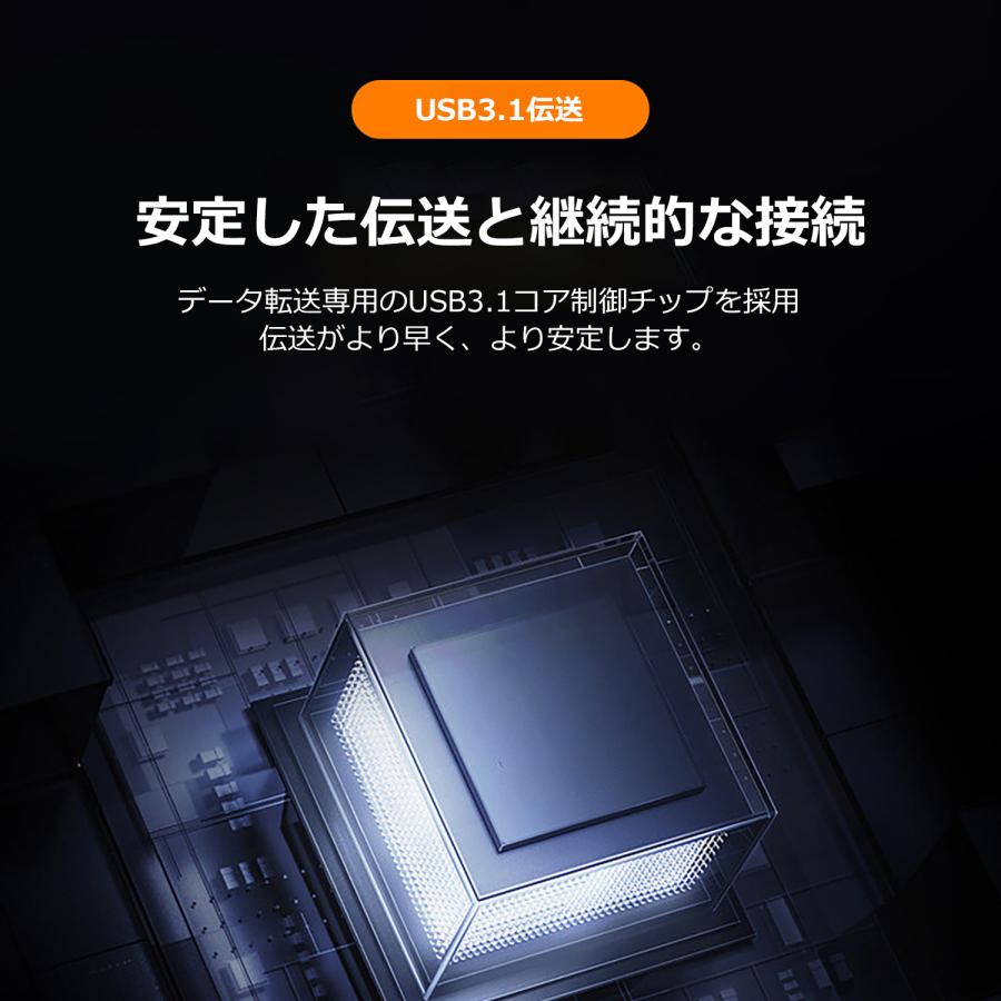 【3個目タダ】3個セット USB-C to USB-A 変換アダプター 全8種 L字 U字 ストレス USB-A Type-c 多用途10Gbps高速伝送 USB3.1 AC 送料無料 | MSL FORCE | 04