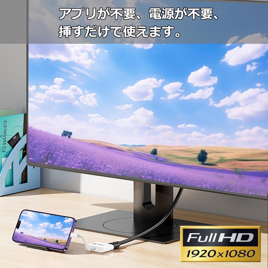 【最大600円OFF限定クーポン】iPhone lightning USB-C hdmi 変換アタブター 1920 x 1080p 4K60Hz iPhone/Pro/Max/mini/iPad対応 IOS12~18対応 am8266d 送料無料 | MSL FORCE | 15