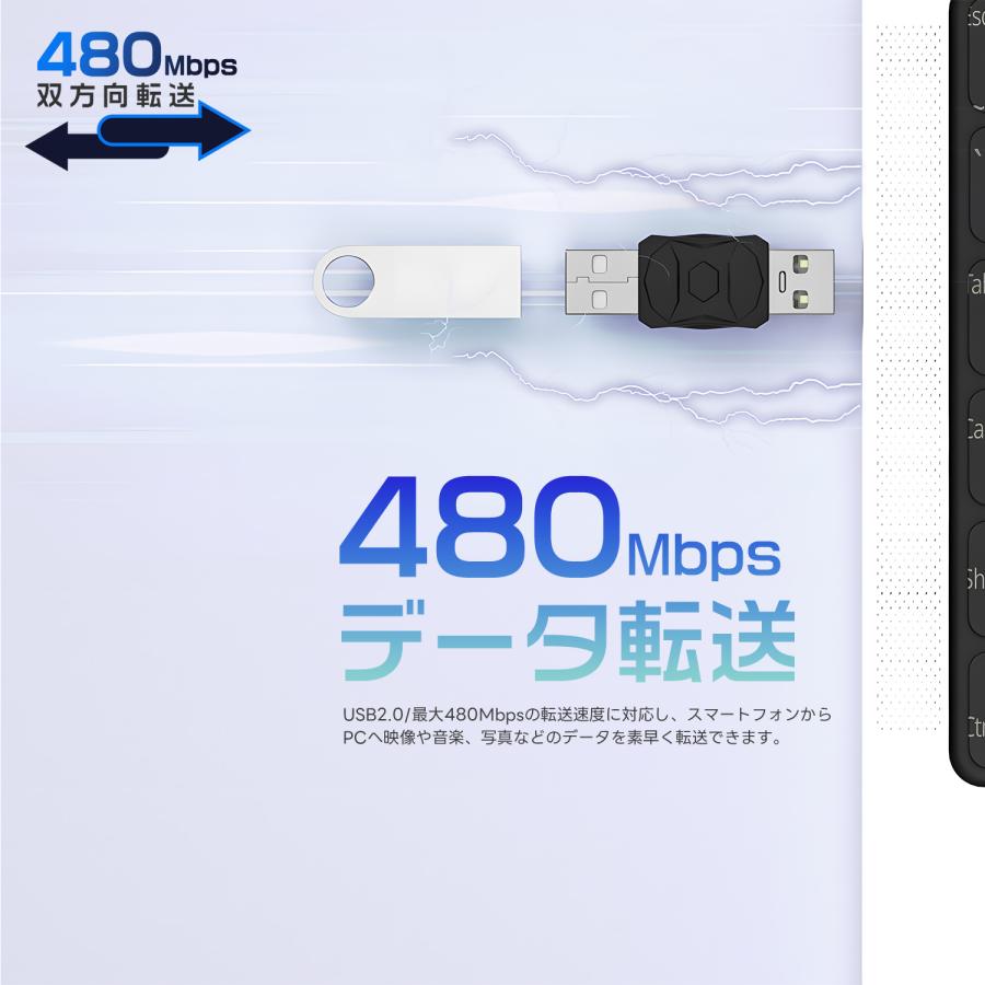 【39%OFF限定クーポン】適格請求書発行可 OTG対応 USB変換アダプター 充電 5V2A Type-C/Type-A/Micro USB/Mini USB高速データ転送 双方向通信 amc送料無料 (39%) | MSL FORCE | 03