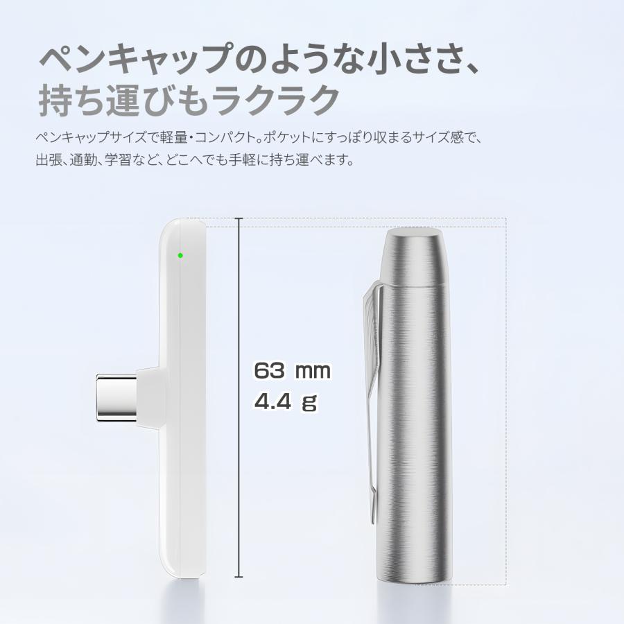 【39%OFF限定クーポン】適格請求書発行可 Apple Pencil用 充電アダプタ USB-C & Lightning 変換マグネット吸着 ペン先・キャップ 急速充電 ap 送料無料(39%) | MSL FORCE | 03