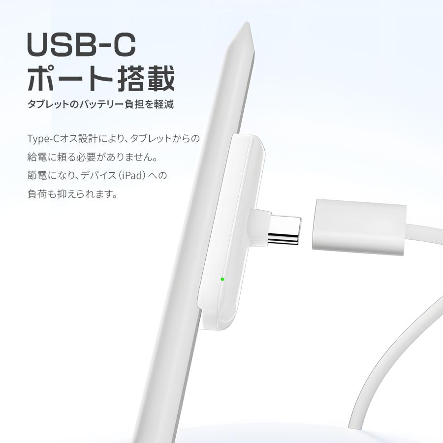 【39%OFF限定クーポン】適格請求書発行可 Apple Pencil用 充電アダプタ USB-C & Lightning 変換マグネット吸着 ペン先・キャップ 急速充電 ap 送料無料(39%) | MSL FORCE | 05