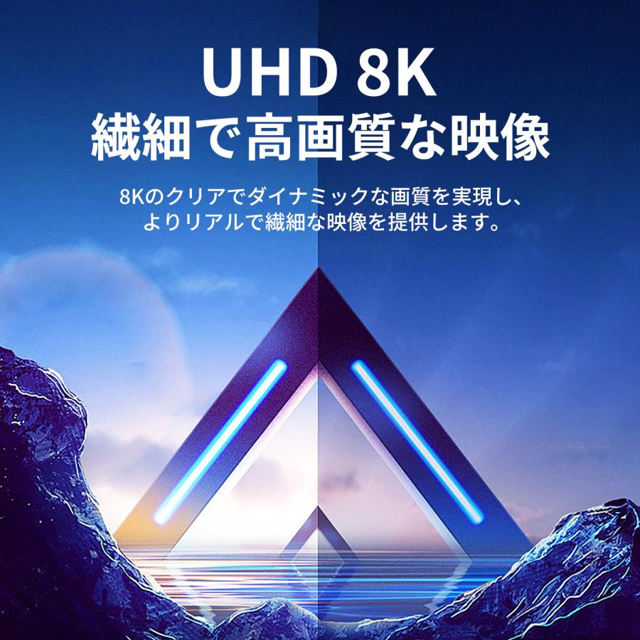 【2個目半額】2個セット Micro Mini HDMIオス HDMIメス 変換アダプタ 8K@60Hz 4K@120Hz UHD2.1 HDCP ストレート cbk 送料無料 | MSL FORCE | 04