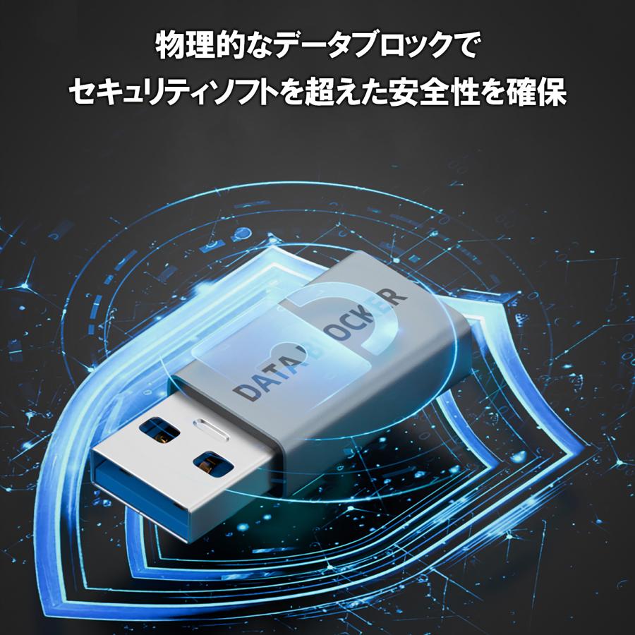 【39%OFF限定クーポン】適格請求書発行可 データブロッカー 盗難を防止 急速充電 140Ｗ ハッキング拒否 安全な充電 ジュースジャッキング防 DB 送料無料 (39%) | MSL FORCE | 04