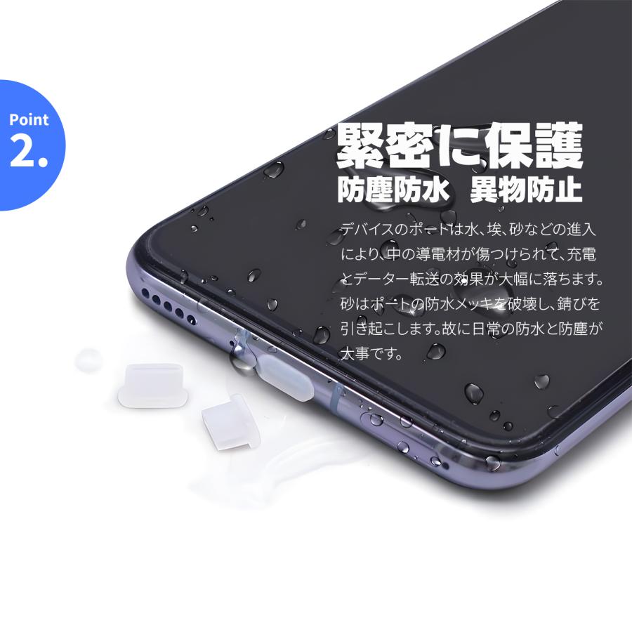 【最大600円引き】 シリコン製 ポートカバー 防塵キャップ 20個セット USB-A USB-C HDMI DP RJ45 RJ11 Lightning 3.5mmなど対応 端子保護 ホコリ防止 防水 | MSL FORCE | 02