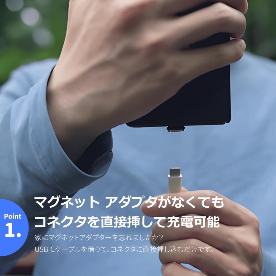 【最大600円引き】マグネット式 USB Type-C 変換アダプタ L字型 240W PD3.1 超高速充電 40Gbps データ転送 8K 60Hz 映像出力 m24 送料無料 | MSL FORCE | 01