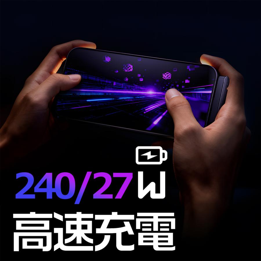 【1,980〜 2,480円】 240W 超高速充電 USB-C & USB-C ケーブル 折りたたみ式合金スタンド付き 480Mbpsデータ転送mf 送料無料 | MSL FORCE | 02