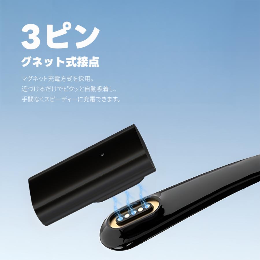 【2個目半額/3個目タダ】Rokid スマートAIグラス 対応 マグネット充電 変換アダプタ USB Type-C 入力 3ピン 磁気コネクタ 5V/0.5A 安定充電 LEDライト搭載 | MSL FORCE | 03