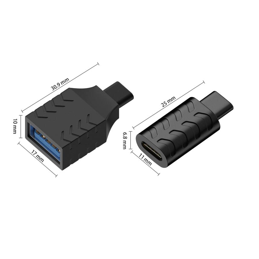 【3個目タダ】3個セット USB-C 延長アダプタ 検証用途にも対応 USB3.1 24ピンフル結線 高速データ転送 急速充電 映像出力対応 高耐久ナイロン コンパクト test | MSL FORCE | 05