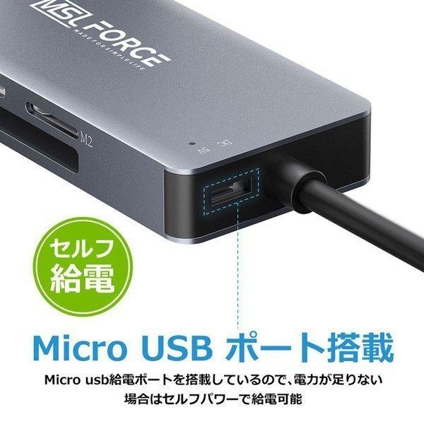 本日最大600円引き 5 in 1 SDカードリーダー USB Type-A(3.0)マルチカードリーダー 5Gbps 5枚のカードを同時に読み取る  ua0002 送料無料｜mslforce｜05