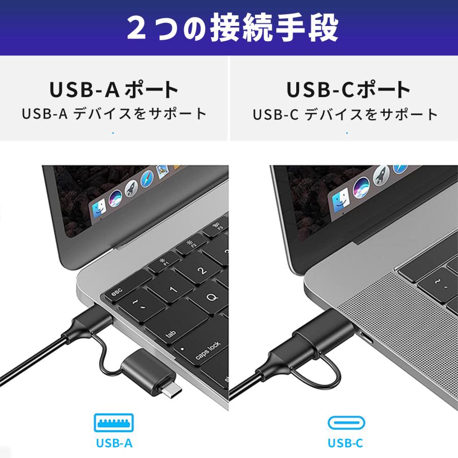 【最大600円OFF限定クーポン】4 in 1 SDカードリーダー USB マルチカードリーダー 5Gbps 4枚のカードを同時に読み取る iphone15/16シリーズ対応 uc0003 送料無料 | MSL FORCE | 03