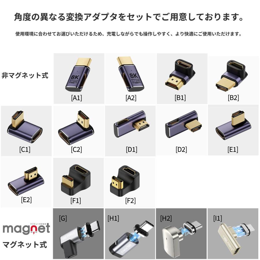 【最大600円引き】Type-C（オス）to HDMI（メス）変換アダプター 4K対応 60Hz ケーブル 抜き差し滑り止め iphone15/16シリーズ対応  uc0107 送料無料 | MSL FORCE | 08