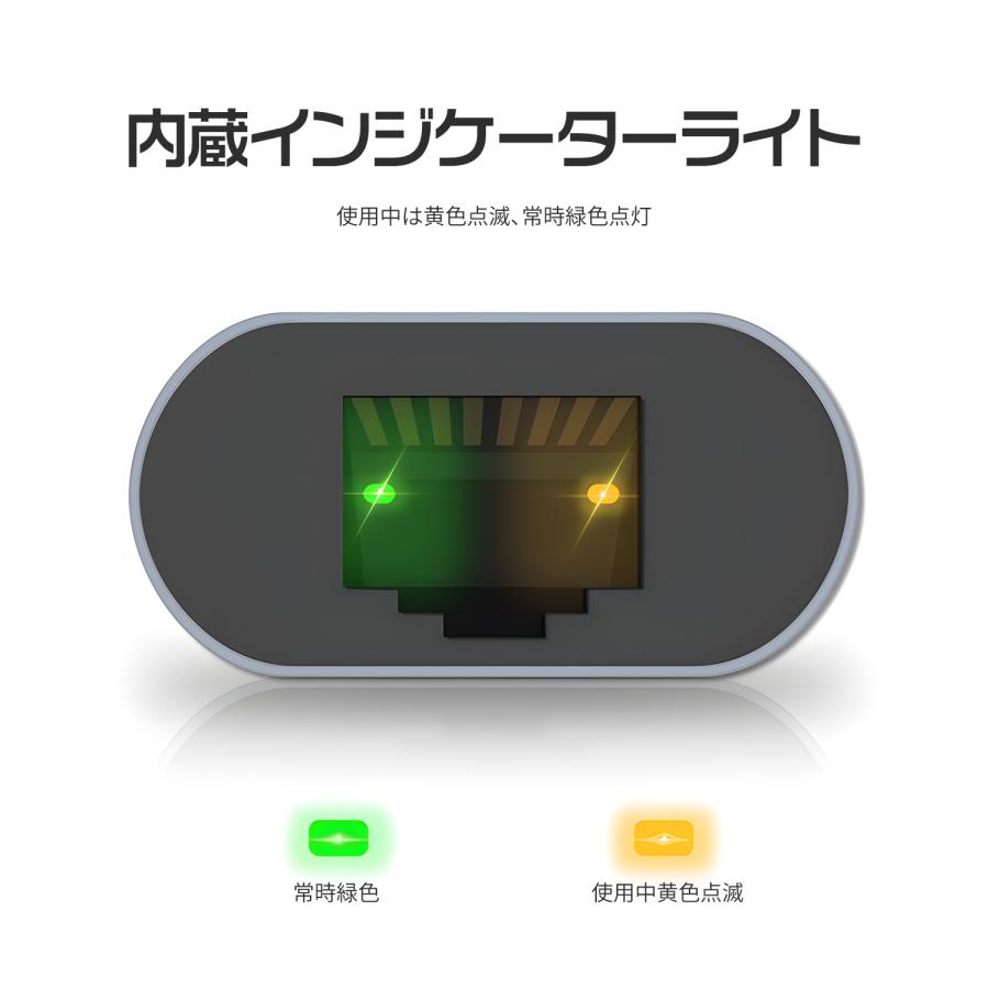 【２個目半額/最大600円OFF限定クーポン】USB-C（オス）to LAN RJ45（メス）USB2.0 変換アダプタセット 有線LAN 1000Mbps イーサネット uc0111 送料無料 | MSL FORCE | 12