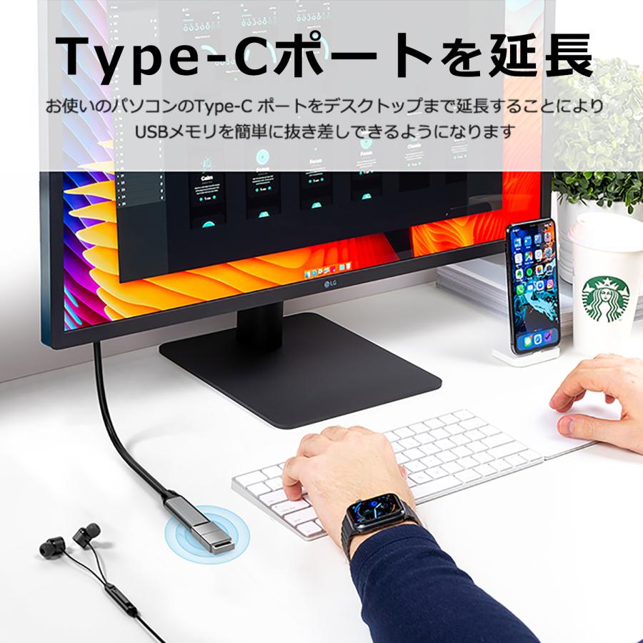【２個目半額/最大600円OFF限定クーポン】Type-C オス ケーブル 0.5m 1m 2m 3m Gen2 100W/5A 急速充電 4K/60Hz iphone15/16シリーズ対応  uc0122 送料無料 | MSL FORCE | 06