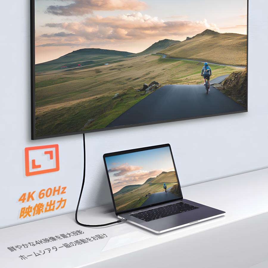 【最大600円OFF限定クーポン】USB-c 延長ケーブル 0.5m 1m 2m 3m USB3.1 Gen2(10Gbps)高速データ転送 滑り止め iphone15/16シリーズ対応 uc0122f 送料無料 | MSL FORCE | 04