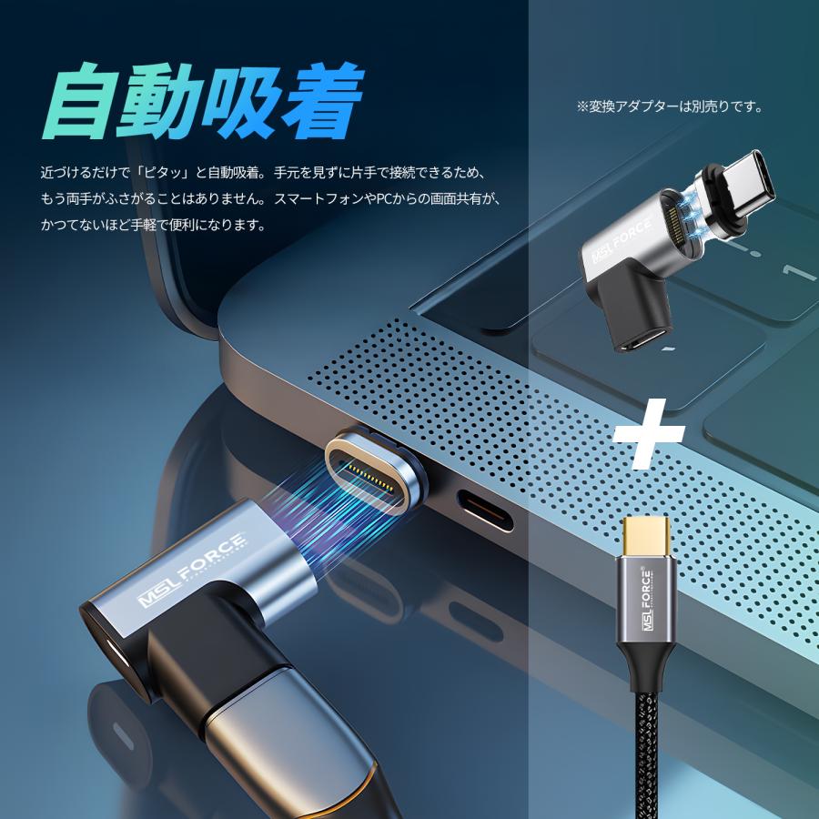 【最大600円OFF限定クーポン】USB-c 延長ケーブル 0.5m 1m 2m 3m USB3.1 Gen2(10Gbps)高速データ転送 滑り止め iphone15/16シリーズ対応 uc0122f 送料無料 | MSL FORCE | 05