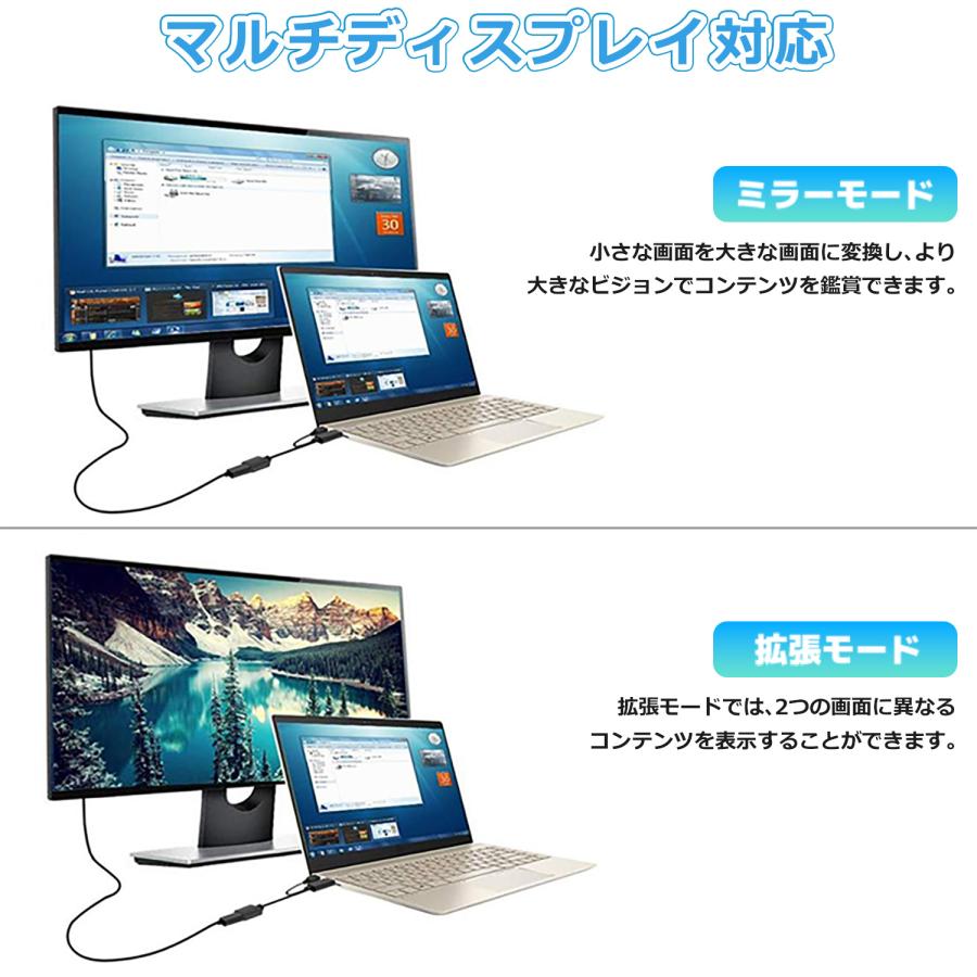 【最大600円OFF限定クーポン】DP（オス）to HDMI（メス)変換アダプタ 4K30Hz DP1.2 displayport hdmi データ転送 適格請求書発行可 uc05 送料無料 | MSL FORCE | 04