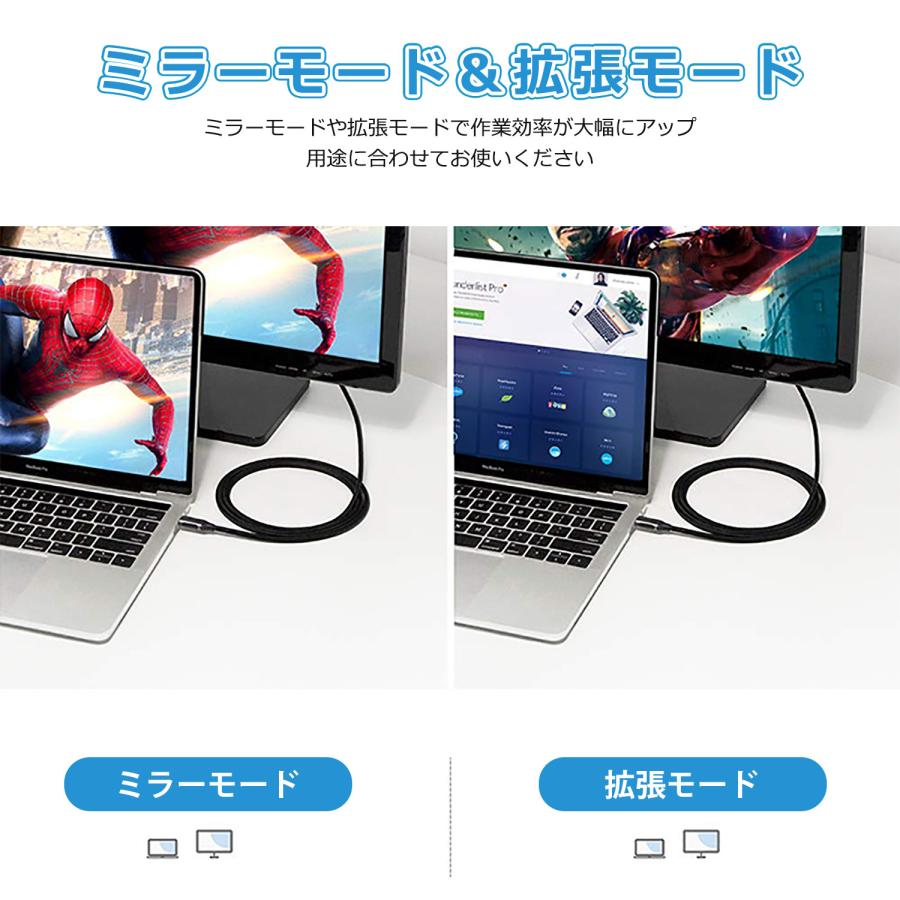 Displayport ケーブル 4K/60Hz Display Portケーブル 1.8m HDTV  uc18 送料無料 | MSL FORCE | 06