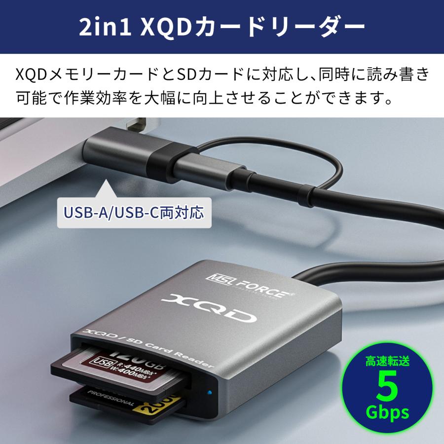 MSL FORCE 【39%OFF限定クーポン】適格請求書発行可 XQD SD 2in1