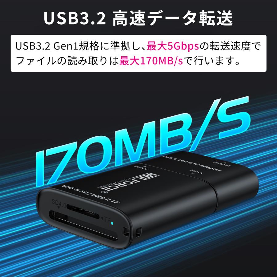 MSL FORCE 【1,750〜 2,250円】2in1カードリーダー sd4.0 データ転送