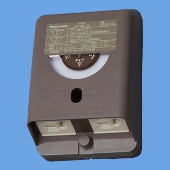 パナソニック Ee4353ak 電子eeスイッチ付フル接地防水コンセント タイマー連動コンセント3a 常時コンセント12a アースターミナル付 露出 埋込両用 ブラウン Ee4353ak エムズライト 通販 Yahoo ショッピング