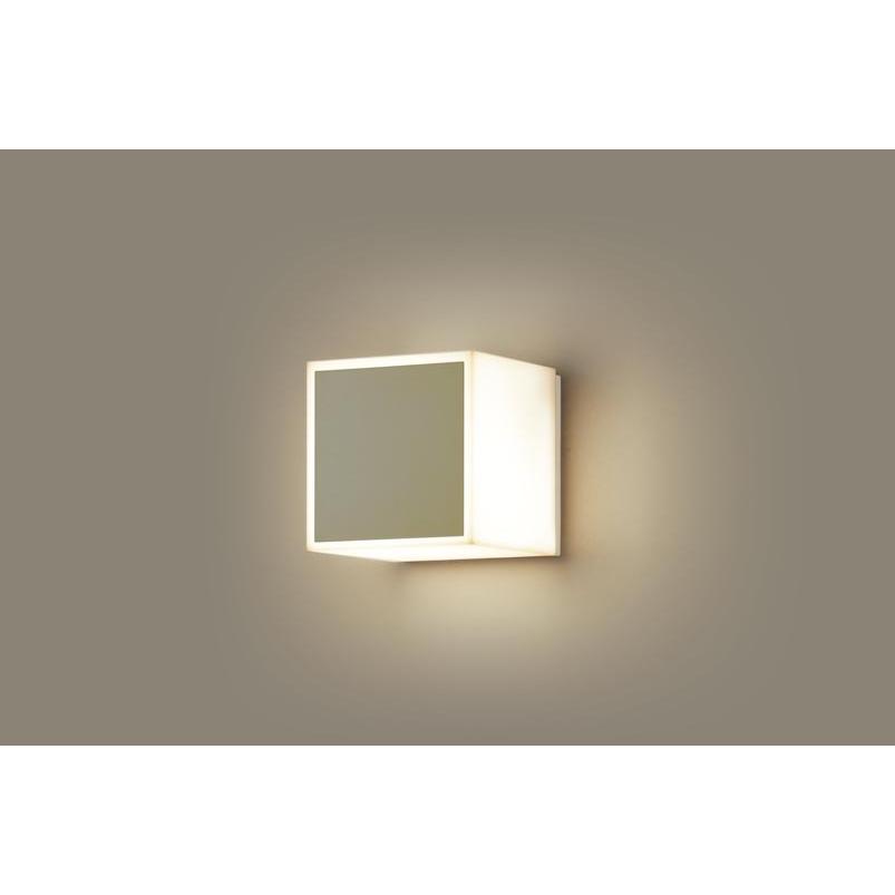 パナソニック LGW85081YF 壁直付・据置取付型 LED 電球色 ポーチライト 勝手口灯 門まわり照明 遮光型 密閉型 防雨型 白熱電球40形1灯相当 ランプ付(同梱)