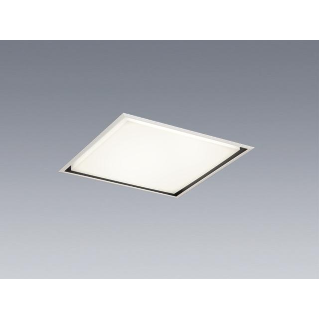 三菱 MY-SK485102W/4 AHTX LEDベースライト スクエア形 埋込形 □450角 黒バッフル 化粧枠タイプ 白色 FHP32形4灯相当 調光型 受注品 器具+ライトユニット