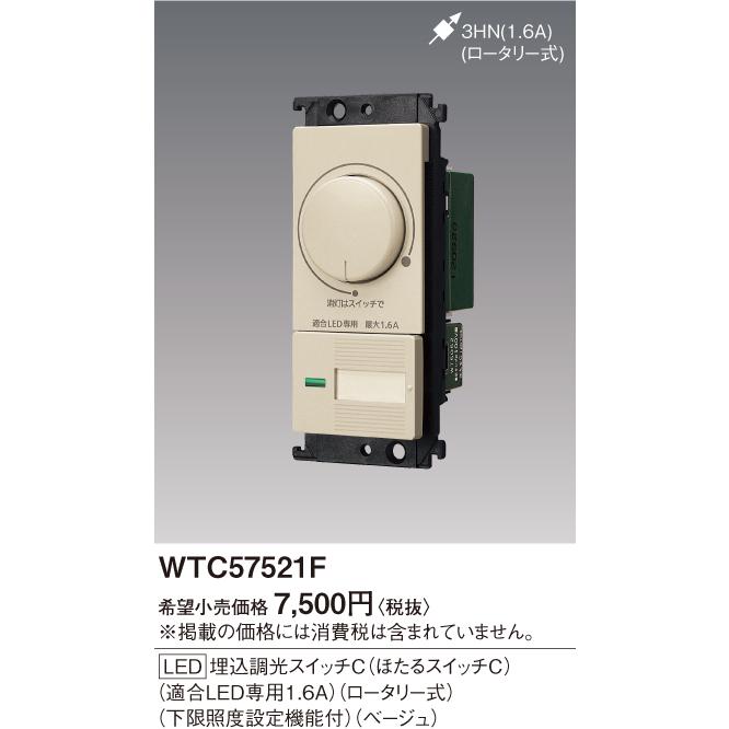 Panasonic（パナソニック） WTC57521F コスモシリーズワイド21 埋込調