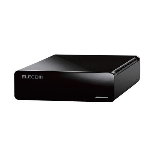 エレコム ELD-FTV020UBK 外付けハードディスク 2TB USB3.2 ( Gen1 ) テレビ録画 / パソコン対応 静音ファン