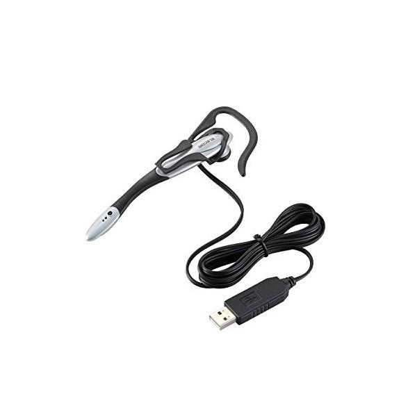 エレコム HS-EP13USV ヘッドセット マイク PS4対応 USB 片耳 イヤフック 1.8m｜msmart｜02