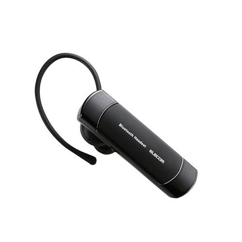 エレコム LBT-HS20MPCBK ワイヤレスヘッドセット Bluetooth 片耳イヤホンタイプ 通話・音楽・動画対応 ブラック｜msmart