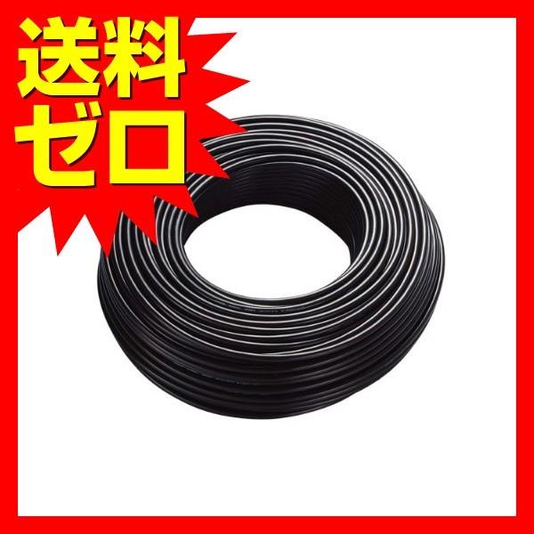 エレコム LD-VAPFR / BK100 LANケーブル 100m 自作用 屋外対応 CAT5e ブラック