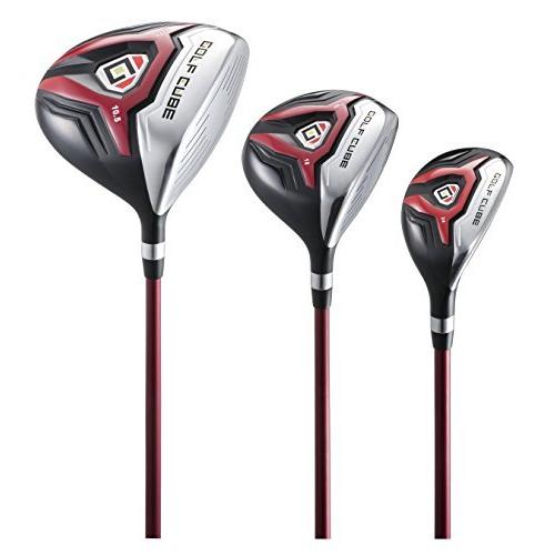 GOLF CUBE(ゴルフ キューブ) クラブセット CG-7 10本組クラブセット メンズ CG-7RED CB:RED フレックス:UNI CG