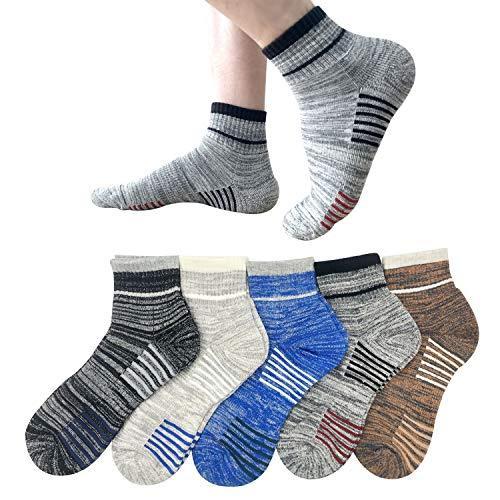 驚きの値段で Merclix 24 5 1 靴下 24 28cｍ 綿 5足セット ソックス タオル生地 防臭 吸汗速乾 スポーツくるぶし メンズ 靴下 その他靴下 Www We Job Com