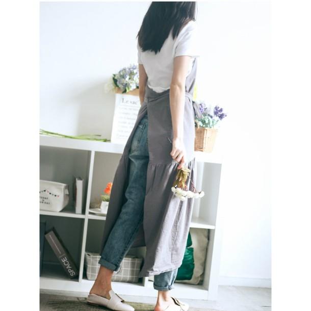 USED KAPITAL キャピタル オルテガ エプロン KAPITAL KOUNTRY デニムエプロン