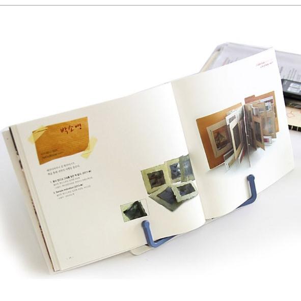 折りたたみ式ブックスタンド 譜面台  折りたたみの譜面台 読書    多用途 軽量 持ち運びやすい  本 楽譜 |  | 05