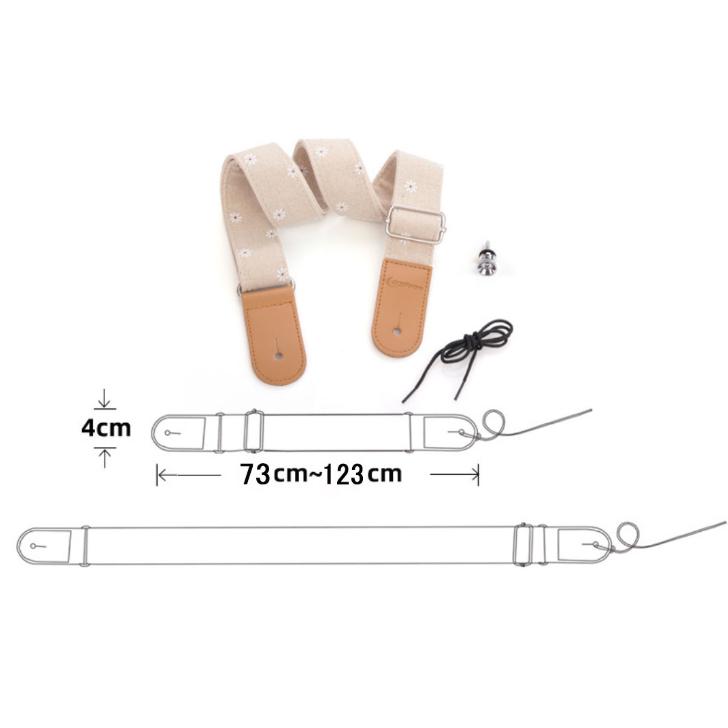 訳あり アウトレット ウクレレストラップ ファニーストラップ ストラップピン付き ウクレレ コットン｜msmonoshop｜04