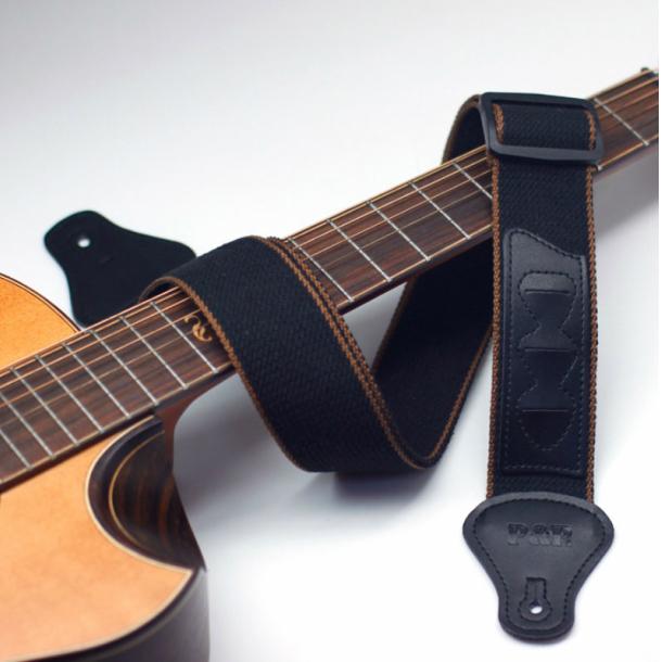 ピックポケット ギターストラップ ピック3枚付 アコギ エレキギター