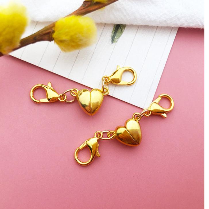 マグネット留め具10個セット シリンドリカル 磁気クラスプ ネックレス 留め具 エンドパーツ  アクセサリーパーツ 延長用金具  DIY用 クラフト作り 簡単装着 |  | 08