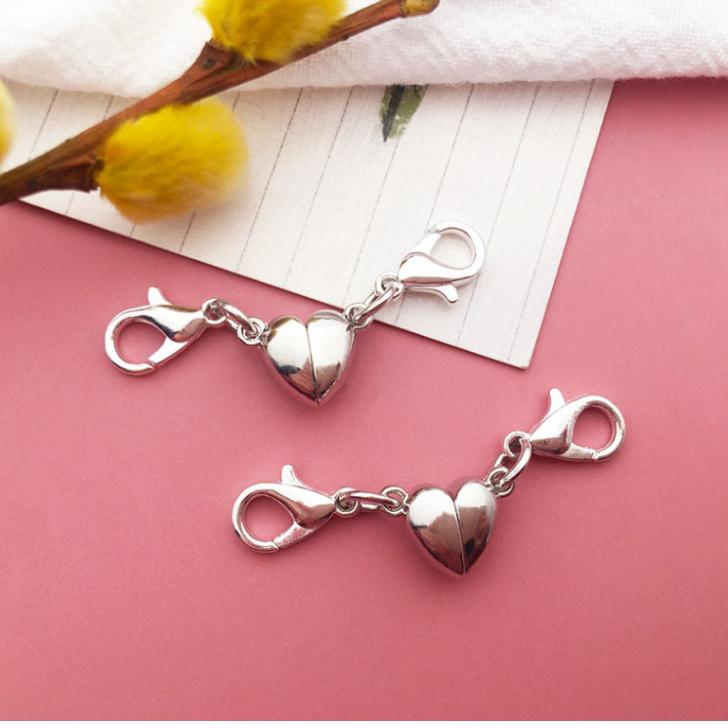 マグネット留め具10個セット シリンドリカル 磁気クラスプ ネックレス 留め具 エンドパーツ  アクセサリーパーツ 延長用金具  DIY用 クラフト作り 簡単装着 |  | 09