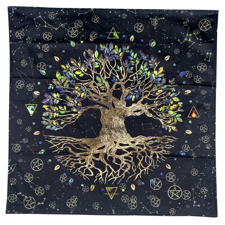 タロットクロス&ポーチセット タロットマット 大判 64cm*64cm : エムズ