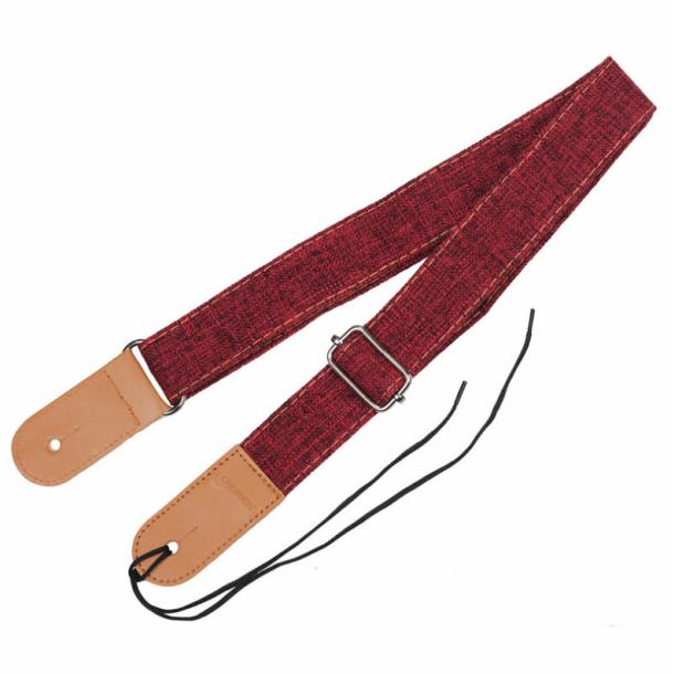 ウクレレストラップ ストラップピン付き US5 ウクレレ コットン リネン レザー　 |  | 06