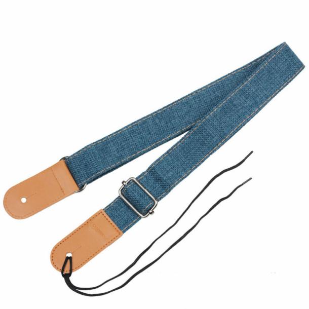 ウクレレストラップ ストラップピン付き US5 ウクレレ コットン リネン レザー　 |  | 07