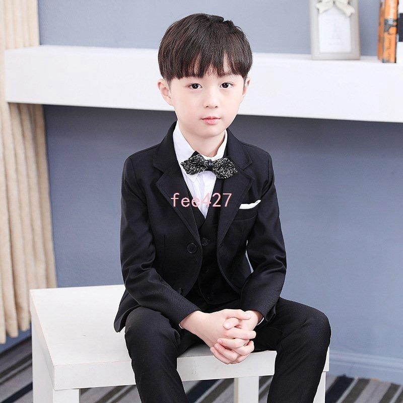 ブランドのギフト 卒業式入学式スーツ男の子ジャケット細身フォーマル卒園式入園式子供スーツ4点セット スーツ ブレザー サイズ 150cm Www Mindthevoice Be
